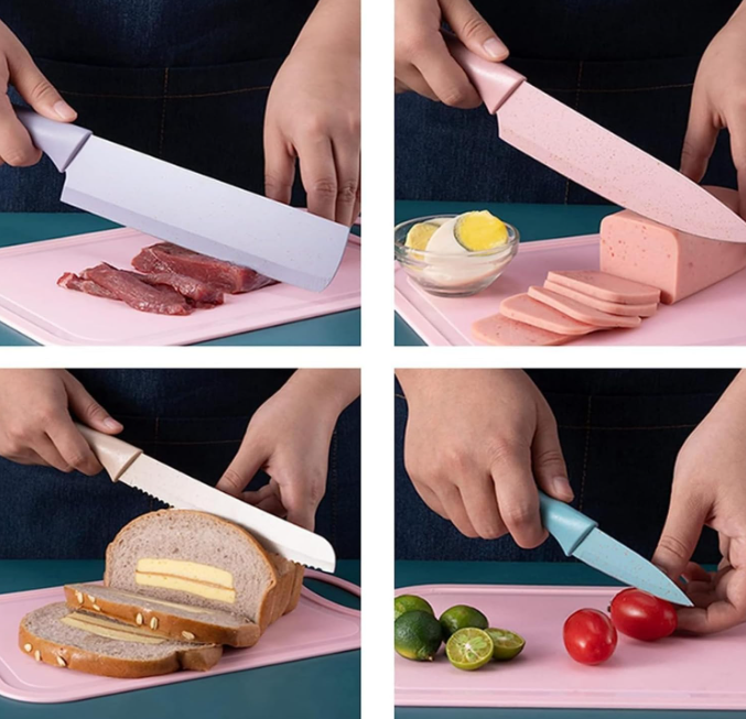 Premium Multifunctional Kitchen Knife Set - Sharp, stylish & Durable