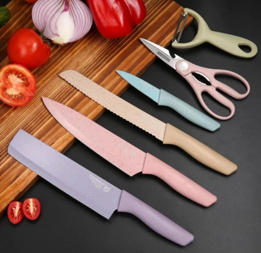 Premium Multifunctional Kitchen Knife Set -  Sharp, stylish & Durable