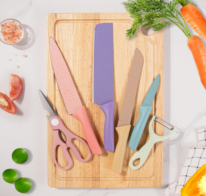 Premium Multifunctional Kitchen Knife Set -  Sharp, stylish & Durable